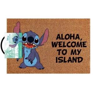 674dis002-doormat-pyramid-lilo-and-stitch-coir-brown-blue-purple-60x2x40-cm