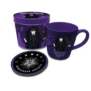 Tazza per bambini Pyramid Wednesday Coffret Cadeau Metal + Sous Verre image-0