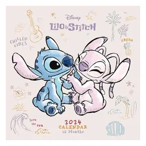 Calendario Pyramid Lilo & Stitch 2024 Stitch & Angel image-0