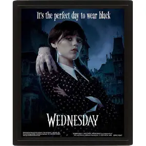 Póster enmarcado efecto 3d Pyramid Wednesday Perfect Day image-0