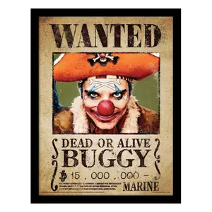 Framed poster Pyramid One Piece Collector Print Buggy Wanted image-0