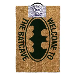 Doormat Pyramid DC Comics Welcome To The Batcave image-0