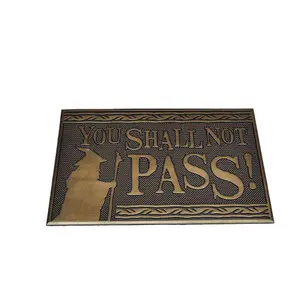 Doormat Pyramid Le Seigneur Des Anneaux You Shall Not Pass image-0