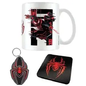 Conjunto de Tazas Pyramid Marvel Spider-Man Miles Morales Web Glitch image-0
