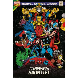 Set of 4 posters Pyramid Marvel Comics The Infinity Gauntlet image-0