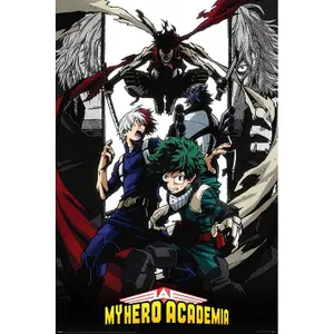 Pack of 5 posters Pyramid My Hero Academia Hero Killer Stain image-0