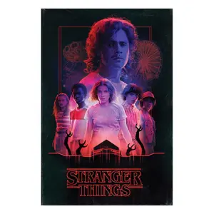 Pack of 4 posters Pyramid Stranger Things Every Ending Has A Beginning image-0