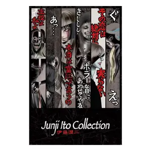 Poster Pyramid Junji Ito Faces of Horror (x4) image-0