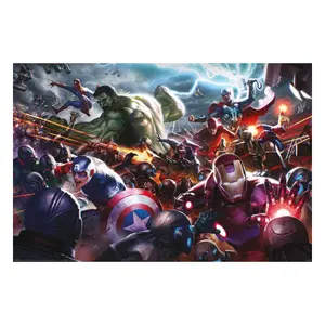 Set of 4 posters Pyramid Marvel Future Fight Heroes Assult image-0