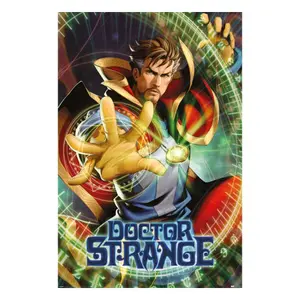 Set of 4 posters Pyramid Marvel Dr. Strange Sorcerer Surpreme image-0