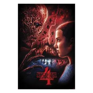 Pack of 4 posters Pyramid Stranger Things 4 You Will Lose image-0