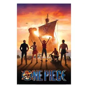 Poster Pyramid One Piece Set Sail (x4) image-0