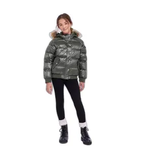 Mädchen-Daunenjacke Pyrenex Aviator Shiny image-2