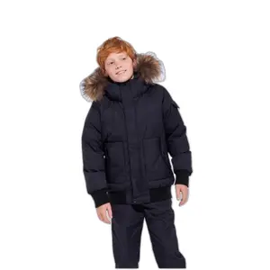 Down jacket with fur Pyrenex Jami image-1