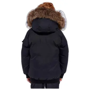 Down jacket with fur Pyrenex Jami image-2