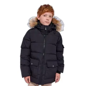 Kinder-Daunenjacke Pyrenex Authentic Smooth image-2
