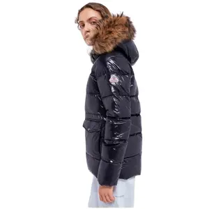 Doudoune avec fourrure femme Pyrenex Authentic Shiny image-4