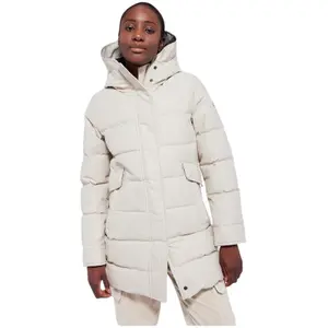 Lange Daunenjacke Frau Pyrenex Phenix image-1