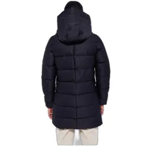Lange Daunenjacke Frau Pyrenex Phenix image-3