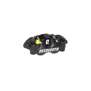 Forged monoblock motorcycle brake caliper with ceramic pads Accossato Radial 180 mm image-1