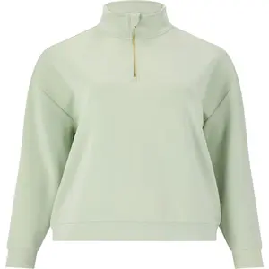 Sweatshirt med 1/4 lynlås til kvinder Q Sportswear Kelleyen