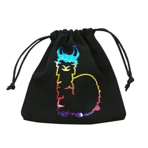Dice bag - rainbow Q WORKSHOP Fabulous Llama image-0