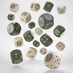 Dadi Q WORKSHOP Crosshairs Compact D6 (x20)