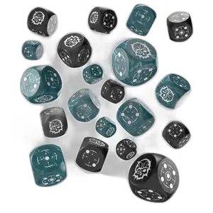 qwsstca04-dobbelsteen-q-workshop-crosshairs-compact-d6-stormy-black-x20-zwart-groen-tu