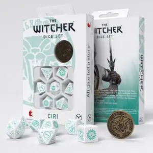 Pack of 7 dice Q WORKSHOP The Witcher Ciri The Law of Surprise image-2