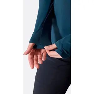Women's Long Sleeve Zip T-shirt Rab Force image-2