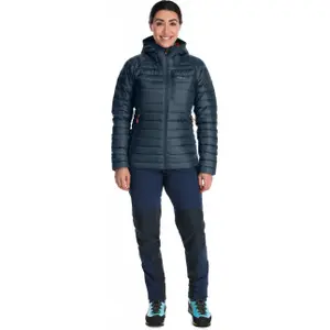 Women's Rab Microlight Alpine Long Puffer image-1