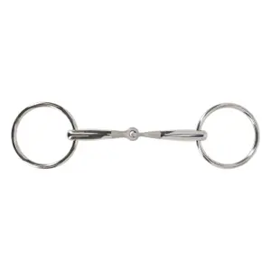 Anatomical double-ring horse bit QHP image-0