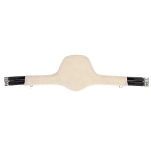 Riding bib strap with detachable fur QHP image-1