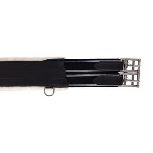 Riding bib strap with detachable fur QHP image-2