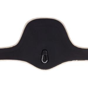 Riding bib strap with detachable fur QHP image-4