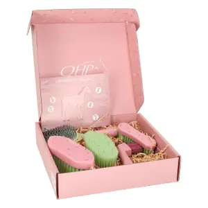 Horse riding grooming kit QHP Lucky Start image-0