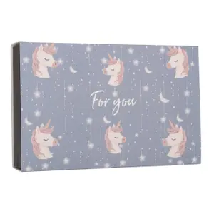 Reitstrümpfe Kinder QHP Unicorn image-1