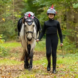 Toque for riding helmet QHP Halloween image-3