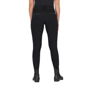 Mid grip riding Trousers for women QHP Oakleigh image-2