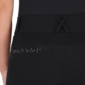 Mid grip riding Trousers for women QHP Oakleigh image-4