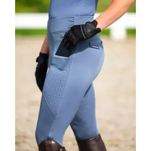 Mid grip riding leggings QHP Aubree image-5