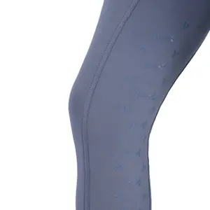 Girls' mid grip riding leggings QHP Aubree image-6