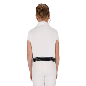 Turnier-Poloshirt Mädchen QHP Jipp image-2