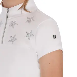 Turnier-Poloshirt Mädchen QHP Jipp image-4