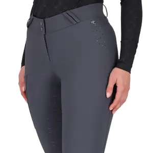 Full grip riding Trousers for women QHP Livora image-2