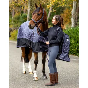 Full grip riding Trousers for women QHP Livora image-4