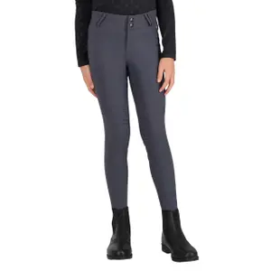 Full grip riding Trousers for girls QHP Livora image-0