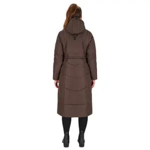 Women's long jacket QHP Valletta image-1
