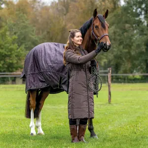 Women's long jacket QHP Valletta image-4