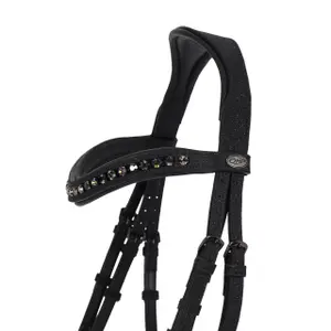 Anatomical riding strap QHP Glitter image-3